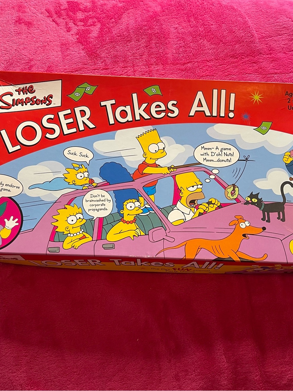 Loser Takes All! The Simpsons Board Game 2001